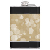 Flasques Anniversaire élégant du 1er Mariage papier (Dos)