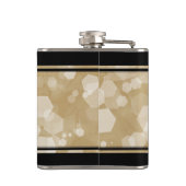 Flasques Anniversaire élégant du 1er Mariage papier (Dos)