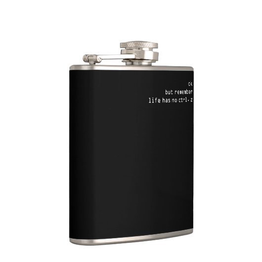 Flasques annuler ctrl+z noir simple (Droite)