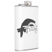 Flasques Anteater Silhouette main (Droite)