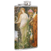 Flasques Antique Art Nouveau Four Seasons by Walter Crane (Droite)