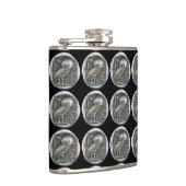 Flasques ANTIQUE OWL argent (Droite)