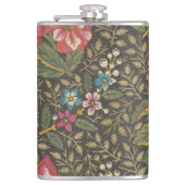 Flasques Antique Toile de Jouy 1800 Branches florales (Devant)