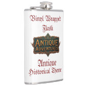 Flasques Antiquités Typographie Art intemporel - (Droite)