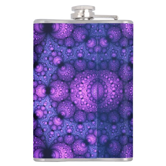 Flasques Apophyse fractale - Fusion d'atomes (Dos)