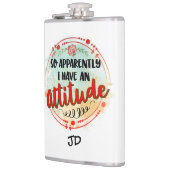 Flasques Apparemment, J'Ai Une Citation D'Attitude Drôle Sa (Gauche)