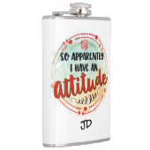 Flasques Apparemment, J'Ai Une Citation D'Attitude Drôle Sa (Droite)