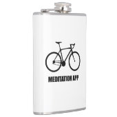 Flasques Application de méditation de vélo (Droite)