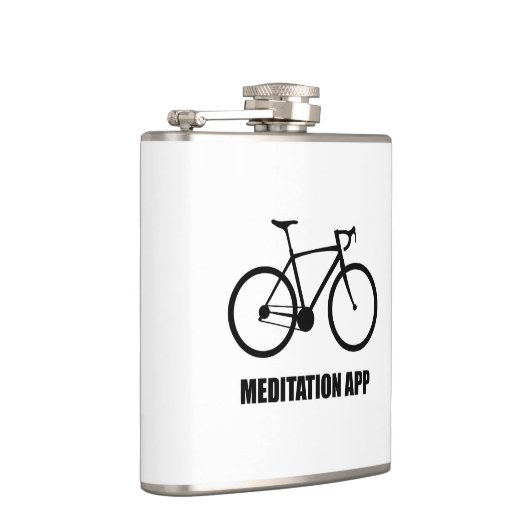 Flasques Application de méditation de vélo (Droite)