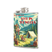 Flasques Apprenons à piquer dans le camping des bois (Gauche)