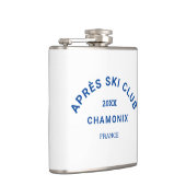 Flasques Après Ski Club Royal Blue Crest de station de ski (Droite)