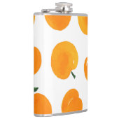 Flasques Apricots Aquarelle Blanc Arrière - plan Vintage (Droite)