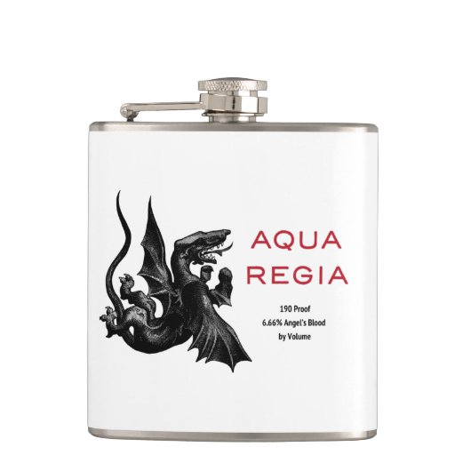 Flasques Aqua Regia Flask - Arrière - plan blanc (Devant)