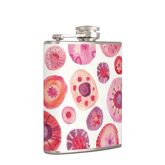 Flasques Aquarelle Abstraite (Droite)