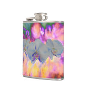 Flasques Aquarelle Abstraite orchidées tropicales (Gauche)