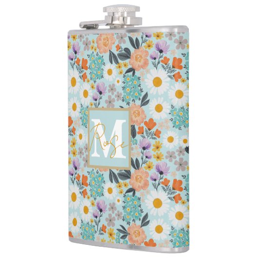 Flasques Aquarelle Boho Floral (Gauche)