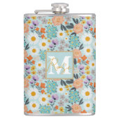 Flasques Aquarelle Boho Floral (Devant)