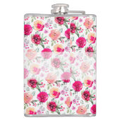 Flasques Aquarelle Cadeau Bridesmaids Floral (Dos)