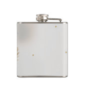 Flasques Aquarelle Couronne de lune (Dos)