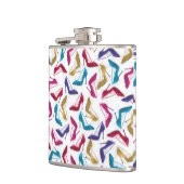 Flasques Aquarelle de talons haute or moderne (Gauche)