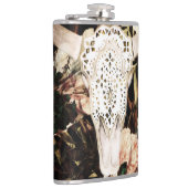 Flasques Aquarelle ethnique : arrière - plan floral rétro. (Droite)