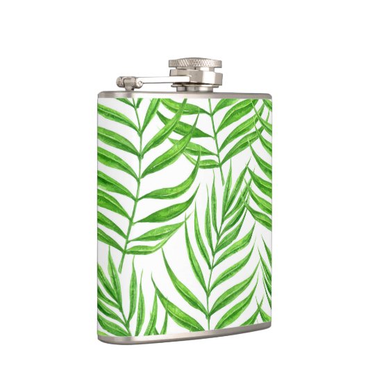 Flasques Aquarelle feuille de palme (Droite)