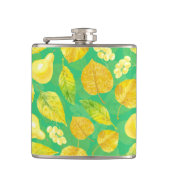 Flasques Aquarelle motif d'automne (Devant)