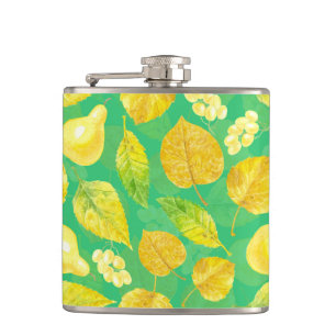 Flasques Aquarelle motif d'automne