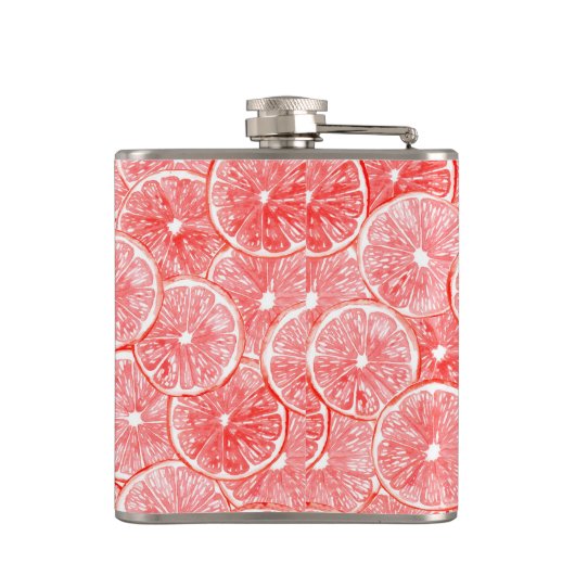 Flasques Aquarelle pamplemousse motif (Dos)