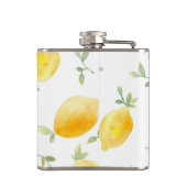 Flasques Aquarelle quand la vie vous donne des citrons | (Dos)