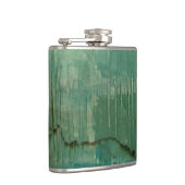 Flasques Aquarelle verte contemporaine (Droite)