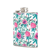 Flasques Aquarelles mignonnes Fleurs rouges (Gauche)