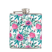 Flasques Aquarelles mignonnes Fleurs rouges (Devant)