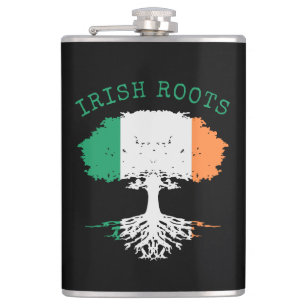 Flasques Arbre de la famille des racines irlandaises