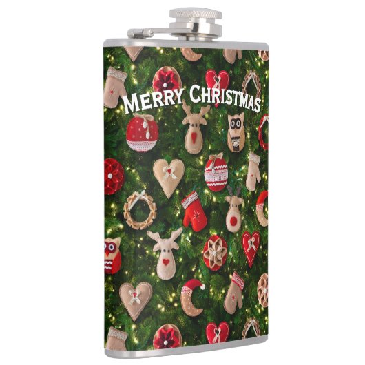 Flasques Arbre de Noël avec des jouets en feutre (Droite)