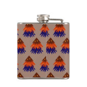 Flasques Arbre de Noël multicolore - Fiole (Dos)