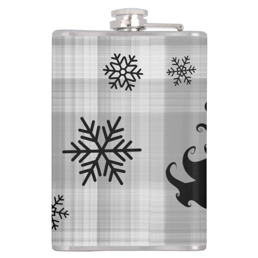 Flasques Arbre de Noël Santas Aide à dire (Dos)