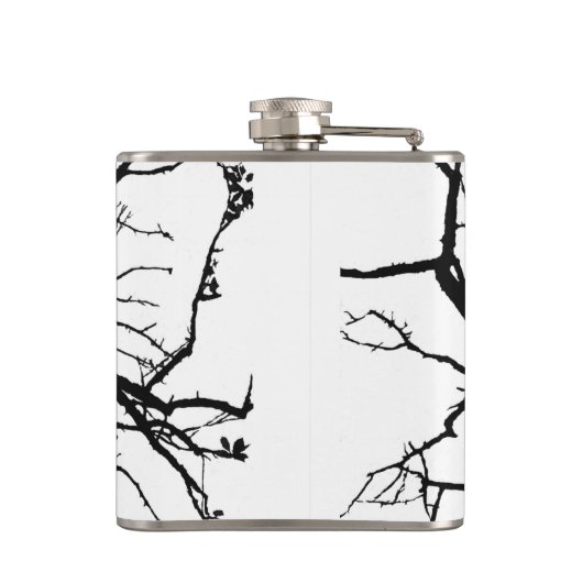 Flasques Arbre supérieur Abstrait (Dos)