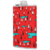 Flasques Arbres à main levée : motif de Noël scandinave. (Gauche)