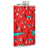 Flasques Arbres à main levée : motif de Noël scandinave. (Droite)