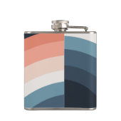 Flasques Arc-en-ciel coloré à double rétro (Dos)