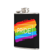 Flasques Arc-en-ciel de la Fierté de Bruxelles (Gauche)