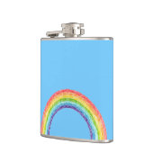 Flasques Arc en ciel et ciel bleu (Gauche)