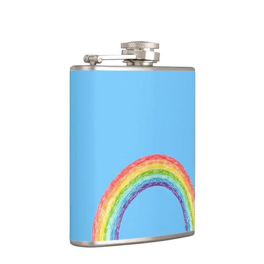 Flasques Arc en ciel et ciel bleu (Droite)