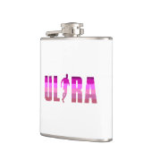 Flasques Arc-en-ciel rose pourpre ultra-courant (Gauche)