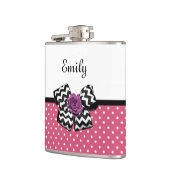 Flasques Arc et nom roses mignons de Chevron de rose de (Gauche)