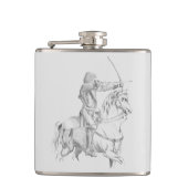 Flasques Archer médiéval on horseback (Devant)