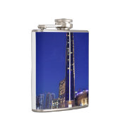 Flasques Architecture de marina de Dubaï la nuit (Droite)