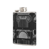 Flasques Architecture graphique IV (Gauche)