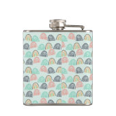 Flasques Arcs-en-ciel et licornes (Dos)